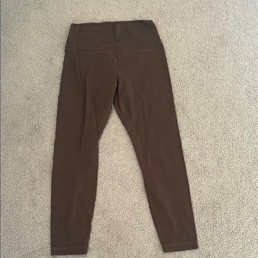Lululemon brown High-Waisted Leggings align* 25”
